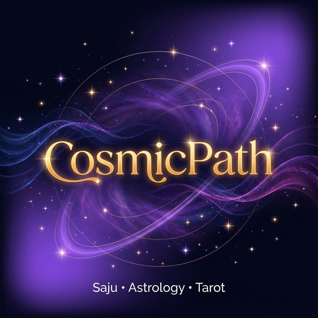 CosmicPath Saju, Astrology, and Tarot visual